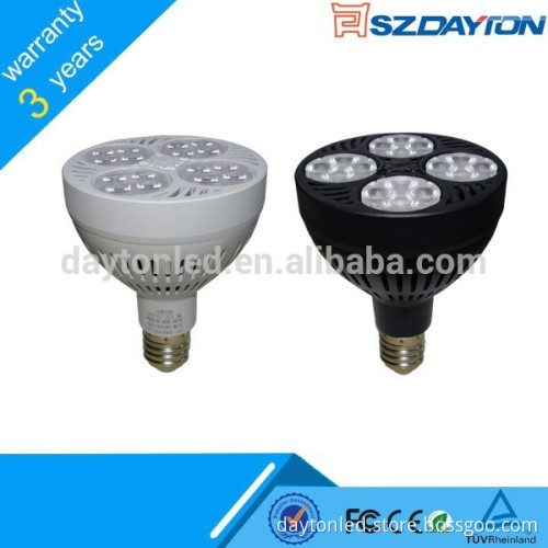 High power led chip 3000LM E27 cooling fan 35w Par30 LED Spot light